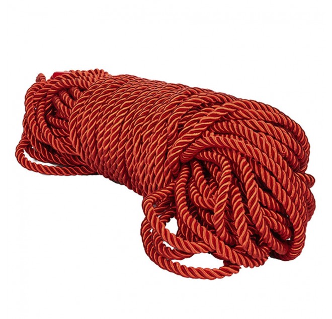 CALEXOTICS - SCANDAL CORDA ROSSA BDSM 30 M