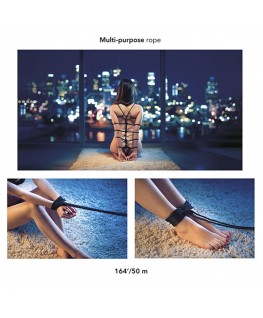 CALEXOTICS - SCANDAL  CORDA NERA BDSM 50 M