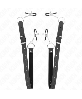 KINK - 4 PINZE CLIT REGOLABILI 34-48 CM KINK - 4 PINZE CLIT REGOLABILI 34-48 CM che trovi in offerta solo su SexyShopOnline a -35% di sconto