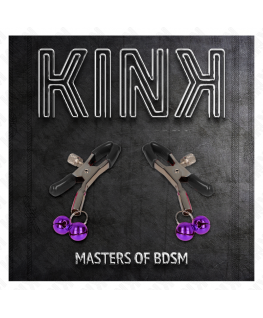 KINK - PINZA PER CAPEZZA DOPPIA VIOLA 6 CM
