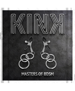 KINK - MORSETTO PER CAPEZZOLO CON 3 O-RING 6 CM