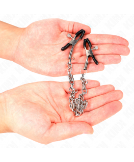 KINK - MORSETTI PER CAPEZZOLI A CATENA SPESSA 30 CM