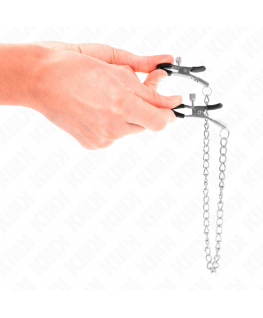 KINK - MORSETTI PER CAPEZZOLI A CATENA SOTTILE 30 CM