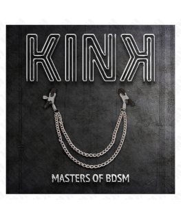 KINK - PINZE PER CAPEzzoli CON 2 CATENE SPESSE ARGENTO 20/23 CM