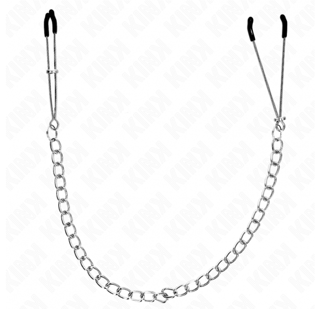 KINK - PINZE PER CAPEZZOLI SOTTILI CON CATENA SPESSA 30 CM