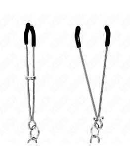 KINK - PINZE PER CAPEZZOLI SOTTILI CON CATENA SPESSA 30 CM