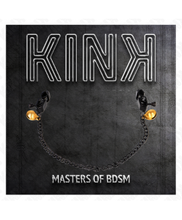 KINK - PINZE PER CAPEZZOLI A CATENA PIATTA E CAMPANA ARGENTO 30 CM