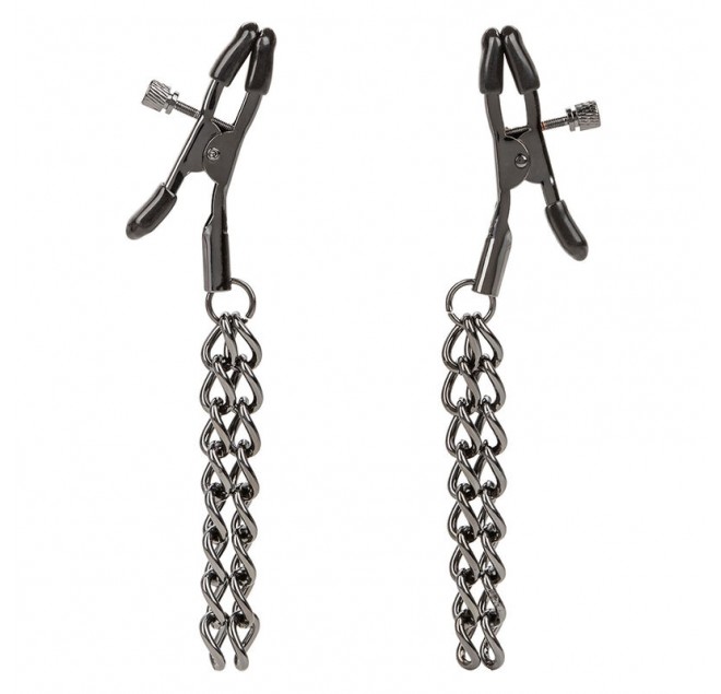 CALEXOTICS - EUPHORIA CATENA MORSETTI PER CAPEZZOLI 14,5 CM