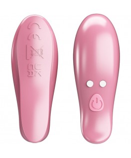 PRETTY LOVE - MORSETTI PER CAPEZZOLI CAILEY 10 VIBRAZIONI TELECOMANDO ROSA