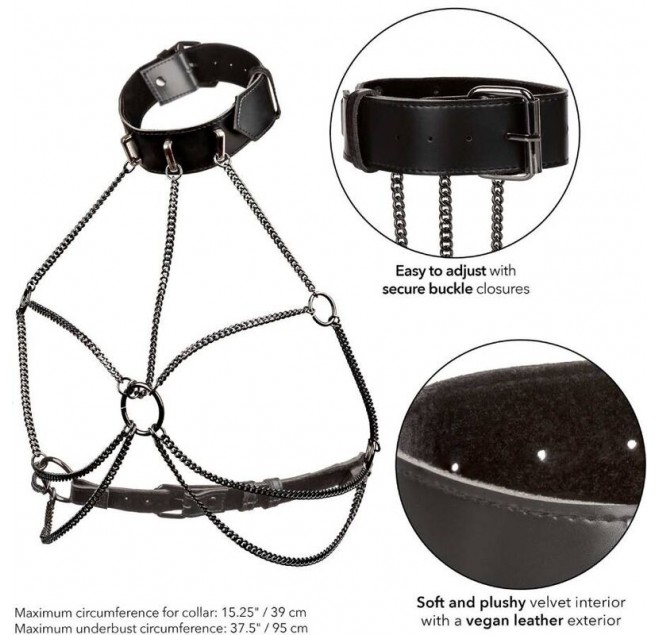 CALEXOTICS - EUPHORIA IMBRACATURA COLLETTO MULTI CATENA