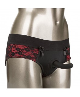 CALEXOTICS - SCANDAL SET DI SLIP SENZA CAVALLO CON DILDO TAGLIA S/M