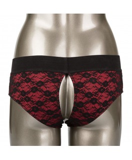 CALEXOTICS - SCANDAL SET DI SLIP SENZA CAVALLO CON DILDO TAGLIA S/M