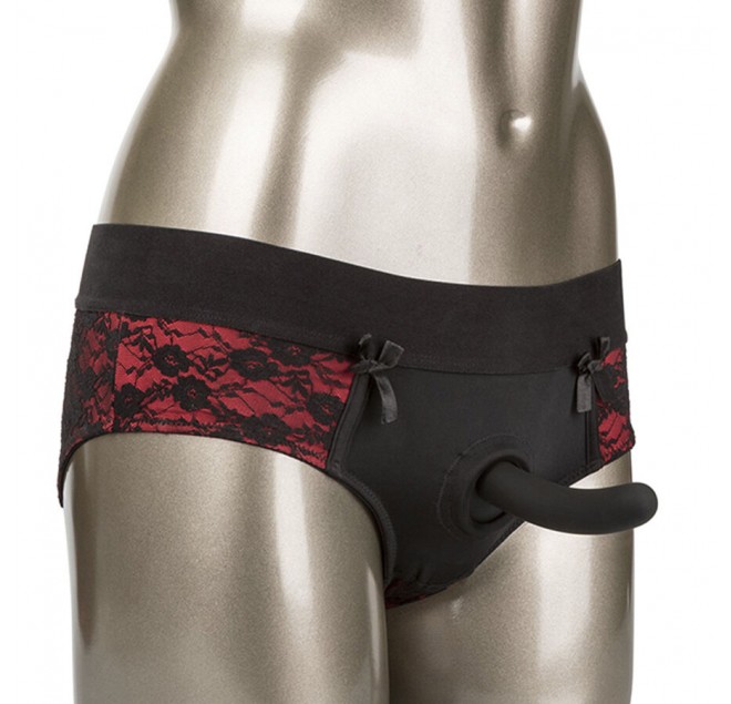 CALEXOTICS - SCANDALO SET DI SLIP SENZA CAVALLO CON DILDO TAGLIA L/XL