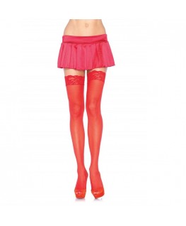 LEG AVENUE SHEER THIGH HIGHS RED LEG AVENUE SHEER THIGH HIGHS RED che trovi in offerta solo su SexyShopOnline a -15% di sconto
