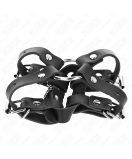 KINK - ANELLO PER PENE CON CINGHIE MULTIPLE REGOLABILI