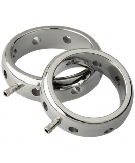 ELECTRASTIM - ANELLO ELETTROMAGNETICO PER PENE IN METALLO PRESTIGE 50 MM