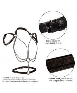 CALEXOTICS - EUPHORIA MULTICHAIN HALTER HARNESS PREMIUM