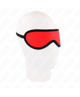 KINK - BENDA A TEXTURE A SCALA CON BORDO RICOPERTO ROSSO 20 x 7 CM