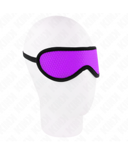 KINK - BENDA A TEXTURE A SCALE CON BORDO RICOPERTO VIOLA 20 x 7 CM