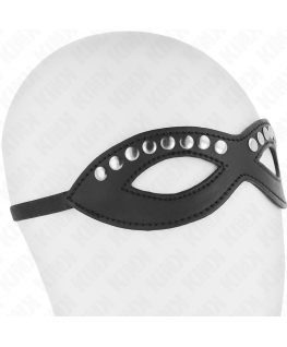 KINK - MASCHERA PER OCCHI CON MINI RIVETTI MODELLO 1 20,5 x 5,5 CM