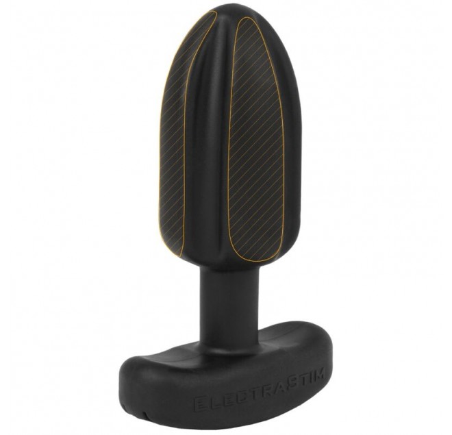 ELECTRASTIM - TARTARUS PLUG ANALE QUADRIPOLARE IN SILICONE NERO