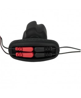 ELECTRASTIM - TARTARUS PLUG ANALE QUADRIPOLARE IN SILICONE NERO