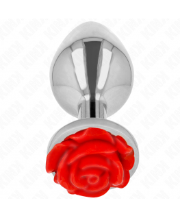 KINK - PLUG ANALE ROSA ROSSO TAGLIA L KINK - PLUG ANALE ROSA ROSSO TAGLIA L che trovi in offerta solo su SexyShopOnline a -35% di sconto