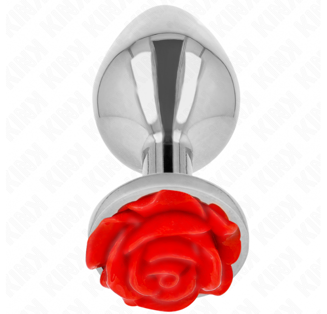 KINK - PLUG ANALE ROSA ROSSO TAGLIA L