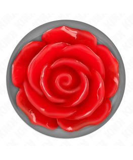 KINK - PLUG ANALE ROSA ROSSO TAGLIA L