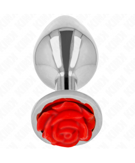 KINK - PLUG ANALE ROSA ROSSO TAGLIA M