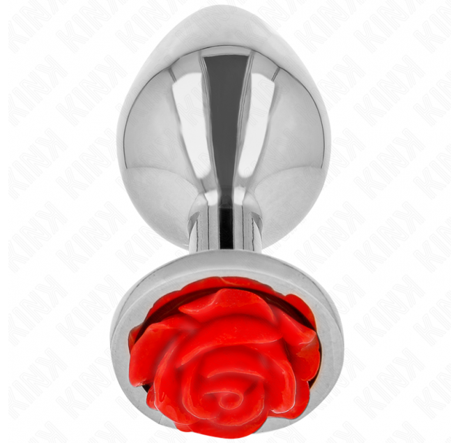 KINK - PLUG ANALE ROSA ROSSO TAGLIA S