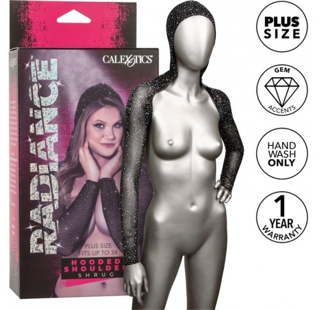 CALEXOTICS - RADIANCE COPRISPALLA CON CAPPUCCIO RHINE PLUS TAGLIA