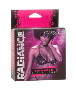 CALEXOTICS - RADIANCE TOP BIKINI A TRIANGOLO RHINE