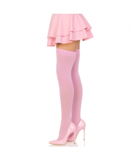 LEG AVENUE - CALZINI IN NYLON ROSA