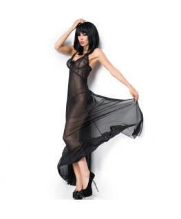 CHILIROSE - CR 3883 BABYDOLL LUNGO NERO S/M