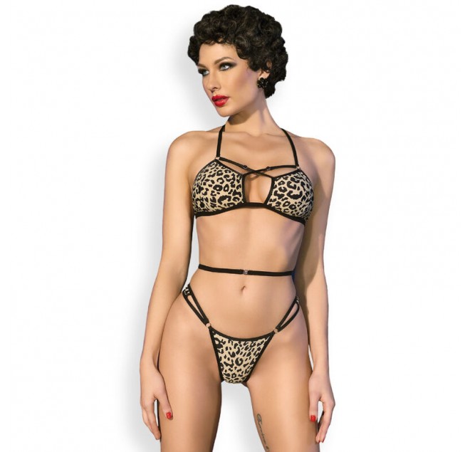 CHILIROSE - CR 4497 BIKINI LEOPARDO S/M