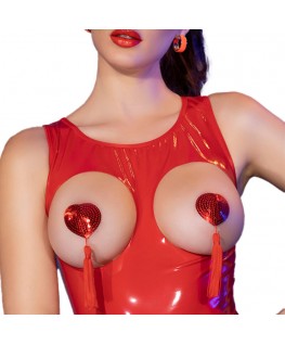 CHILIROSE - CR 4626 COPERCHI PER CAPEZZOLI ROSSO