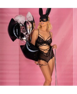 LIVCO CORSETTI FASHION - KYLSSIAM LC 90613 BODY NERO L/XL