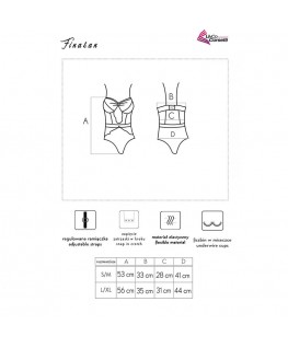 LIVCO CORSETTI FASHION - FINASAN LC 90632 CORPO NERO