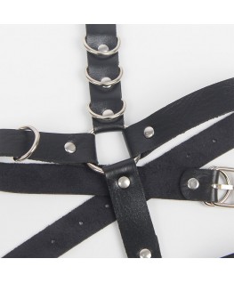 SUBBLIME - IMBRAGATURA CON ANELLI TAGLIA UNICA