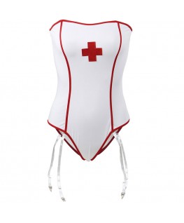 SUBBLIME - COSTUME DA INFERMIERA SEXY CON ORSACCHIOTTO S/M