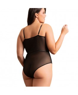 SUBBLIME - BODY CON BRETELLE A CATENA NERA L/XL