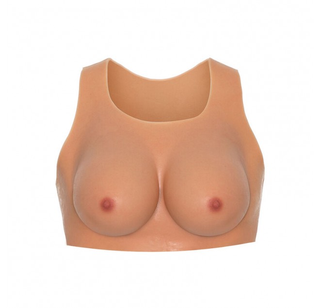 HIDDEN DESIRE - ALTER EGO TOP INDOSSABILE COPPA C CARNE