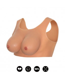 HIDDEN DESIRE - ALTER EGO TOP INDOSSABILE PER IL SENO E-CUP FLESH