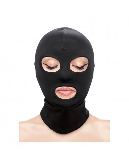 NS NOVELTIES - FETISH & FASHION OCCHI E BOCCA CAPPUCCIO NYLON NERO