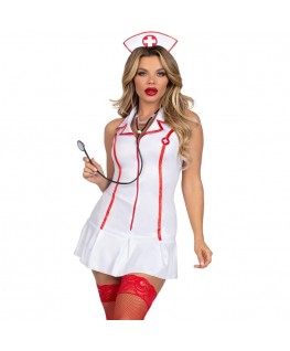 LEG AVENUE - COSTUME DA CAPO INFERMIERA BIANCO M/L