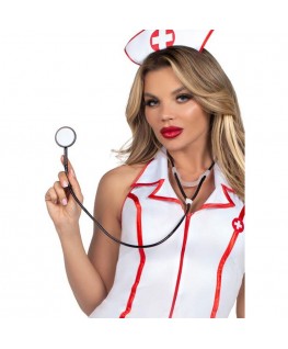 LEG AVENUE - COSTUME DA CAPO INFERMIERA BIANCO M/L