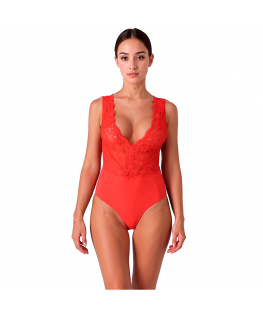 PASSION - EVALIE BODY ROSSO L/XL