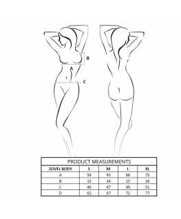 PASSION - ZOVEL BODY ROSA CHIARO L/XL