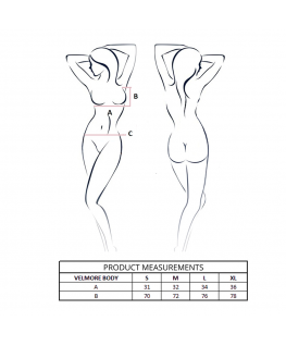 PASSION - VELMORE BODY VIOLET L/XL